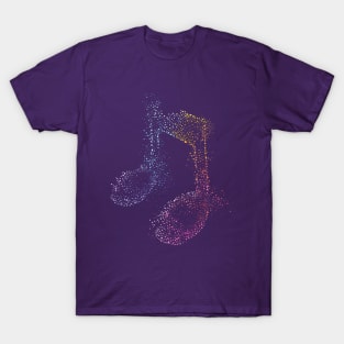 MUSICIAL NOTE COLORFUL T-Shirt